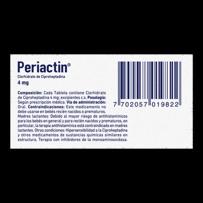 Periactin genérico